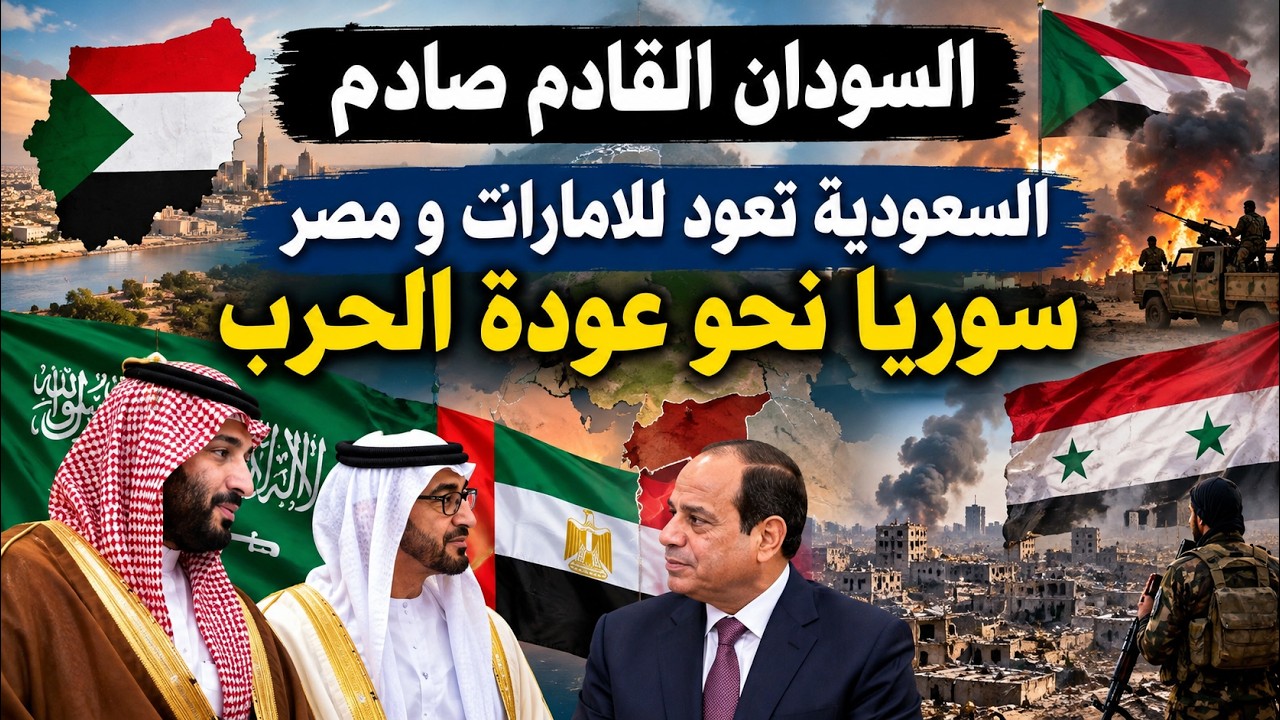 السعودية المتخوزقة تعود للامارات و مصر . سوريا نحو عودة الحرب. السودان القادم