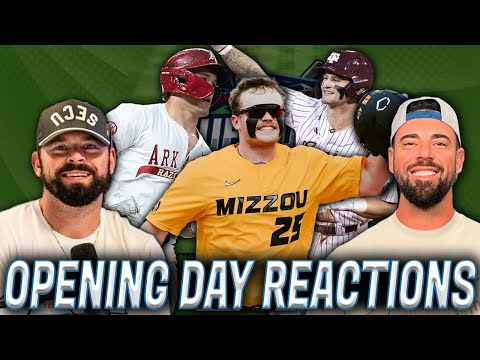 SEC Baseball Opening Weekend REACTION + Midweek PREVIEW & PREDICTIONS