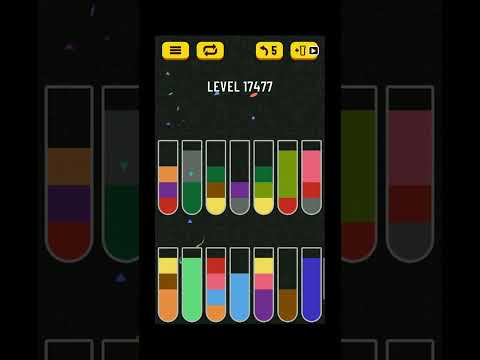 water sort puzzle 17477 - YouTube