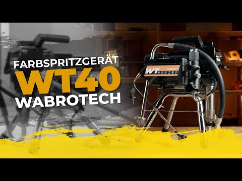 WT40 Farbspritzgerät – Leistungsstarke Farbspritztechnik im kompakten Design