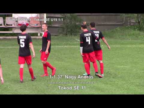 Süttői SC U19  - Tokod SE U19 1-2 (1-1)