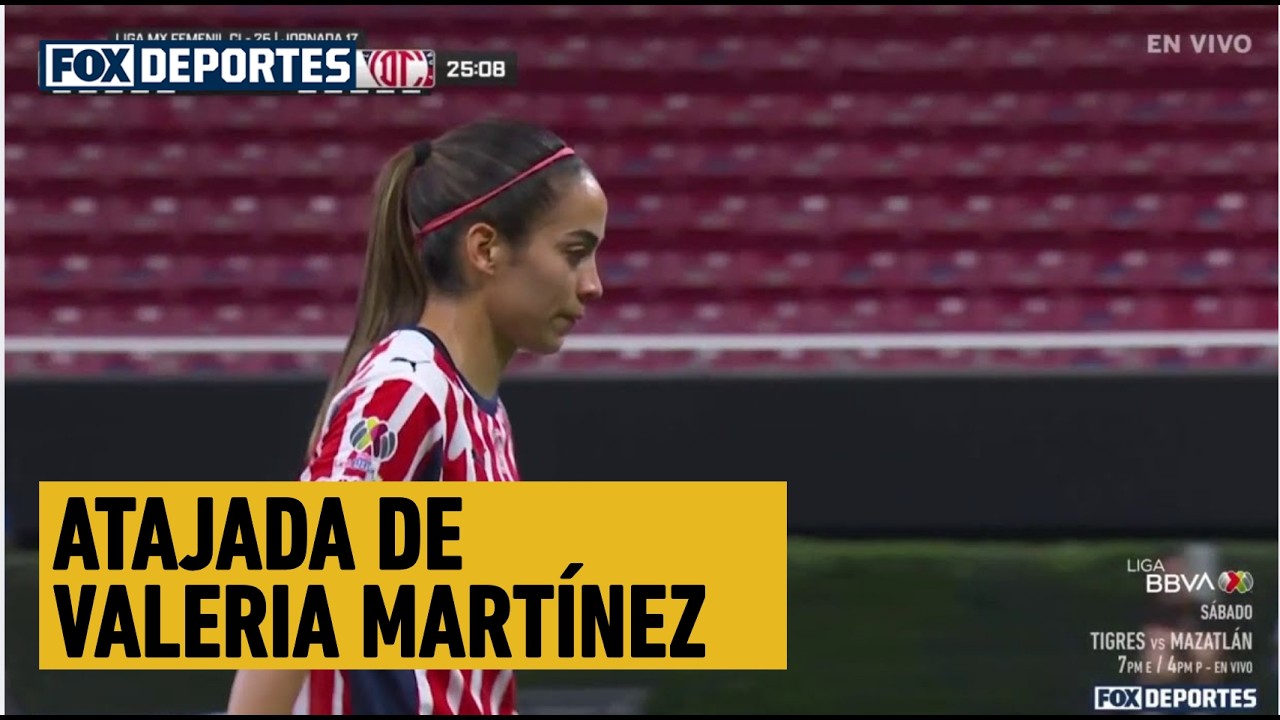 🧤😱 ATAJADA DE VALERIA MARTÍNEZ | Chivas 0-0 Toluca | Jornada 17 | Liga MX Femenil.