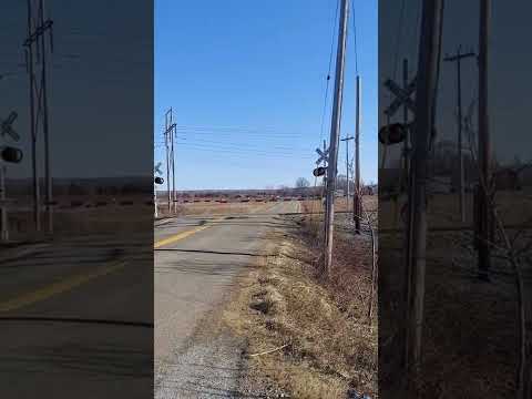 Trio pair of Dash-9s on the NS Lake Erie District (3/19/21) #shorts #norfolksouthern