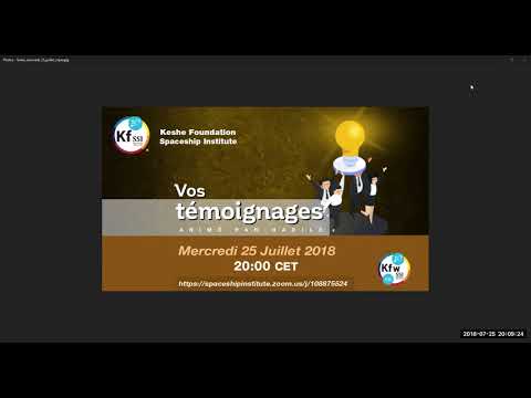 2018 07 25 PM Public Teaching in French - Enseignements publics en français