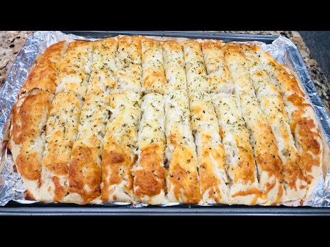 Cheese Bread Recipe| Cheesy Bread | Italian Cheese Bread|Copycat Little Caesars Italian Cheese Bread