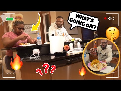 ADDING XXTRA HOT SAUCE” 🔥 TO DEE’S TACO TO SEE IF SHE COULD HANDLE IT 🥵