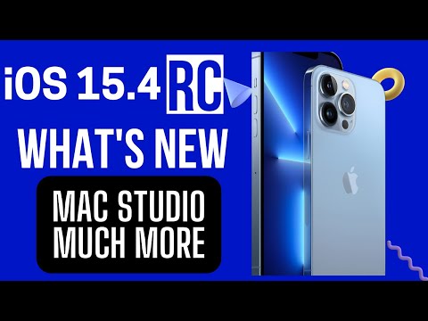 iOS 15.4 RC is out with new features | what's new in iOS 15.4 RC | iOS 15.4 RC bug fixes