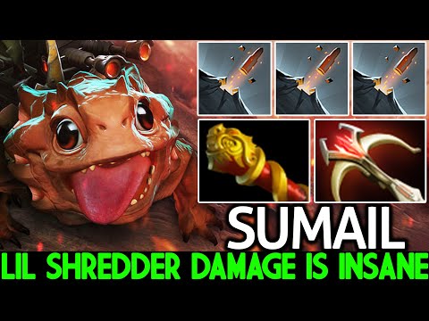 SUMAIL [Snapfire] Monster Late Game Lil' Shredder is Insane Dota 2