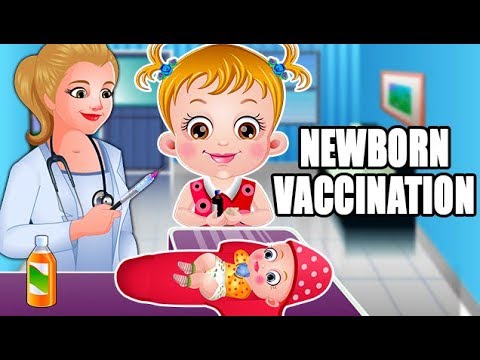 Baby Hazel Newborn Vaccination Video