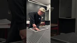 Motocross metal print