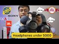 ANC headphones under 5000 rupees [ Best Deals on over ear headphones ]