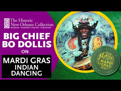 Big Chief Bo Dollis on Mardi Gras Indian Dancing