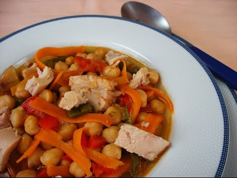 Garbanzos con bonito