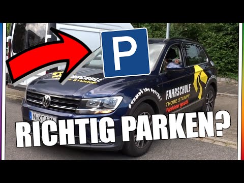 Rückwärts Quer Einparken| Grundfahraufgabe | Fahrschule Stumpf
