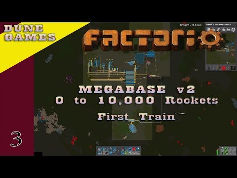 Megabase v2 - Ep3 - First Train