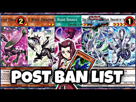 Black Rose Dragon POST Ban List! {Yu-Gi-Oh! Duel Links}