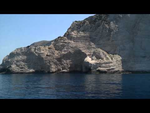 Zakynthos Navaggio öböl kikötés