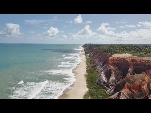 Jequiá da Praia, falésias