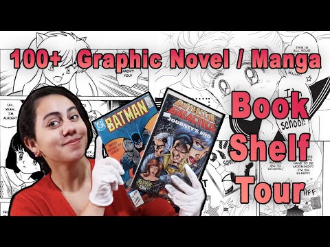 Graphic Novel & Manga Book Shelf Tour 2020