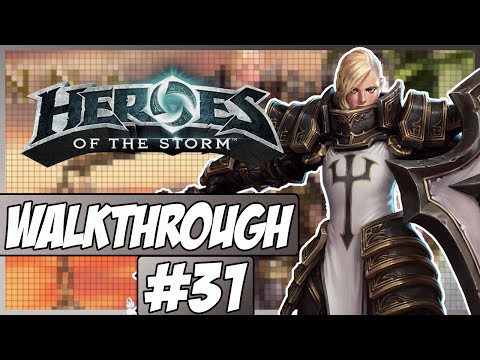 Heroes Of The Storm Walkthrough Ep.31 w/Angel & Ling - Johanna!