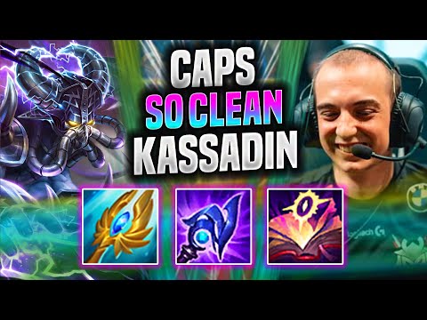 CAPS IS SO CLEAN WITH KASSADIN! - G2 Caps Plays Kassadin Mid vs Leblanc! | Season 2022