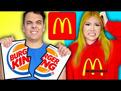 I OPENED A REAL RESTAURANT AT HOME | MCDONALDS VS BURGER KING CHALLENGE BY SWEEDEE