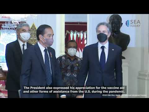 Jokowi Welcomes Antony Blinken, Nikolai Patrushev At Merdeka Palace