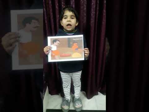 Story telling activity in KG class