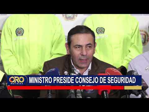 Ministro de Defensa encabezará consejo de seguridad en Bucaramanga | Oro Noticias