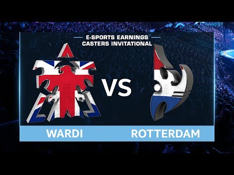 StarCraft 2 - Wardi vs. RotterdaM (TvP) - EsportsEarnings Casters Invitational - Group B QM LB