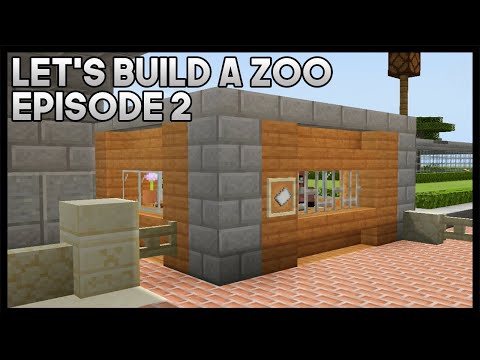 TICKET BOOTHS! - Let's Build A Zoo - Episode 2
