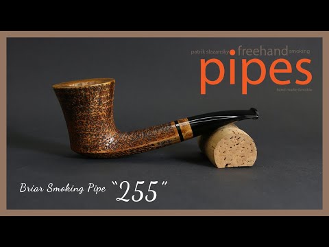 Smoking pipes - Briar pipe "255" | freehand smoking pipes | slovak pipemaker