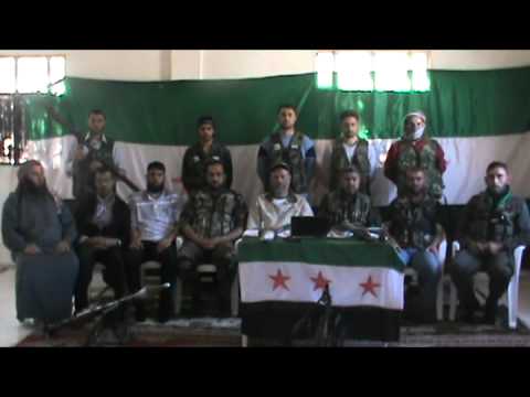 بيان تشكيل قيادة المنطقة العسكرية لحلب وريفها بقيادة المقدم عبيد عبيد