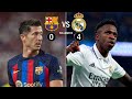 Barcelona (0-4) Real Madrid Full Match Copa Delrey Semi-final 2nd Leg- English Commentary~