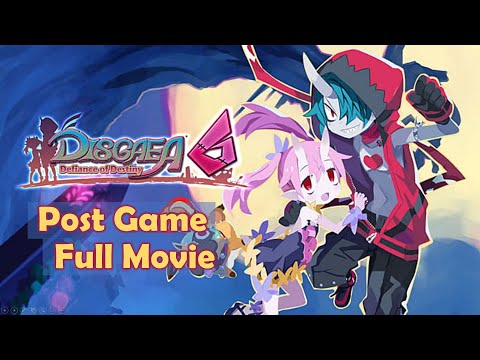 Disgaea 6: Defiance of Destiny - The Movie (Part 2 - postgame) - Full cutscenes