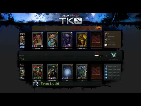 Team Liquid vs Denial Esports   MLG TKO DOTA 2 TobiWan & Fogged