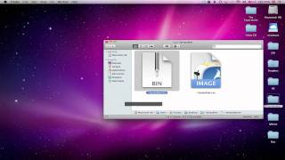How to open .bin files on MAC "Snow leopard"