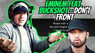 Eminem feat. Buckshot - Don&#39;t Front (REACTION!!!)