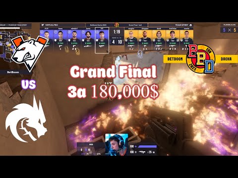 Гранд финал  BO5 Virtus Pro vs Team Spirit.Betboom Dacha 2023 #teamspirit  #virtusproкс2
