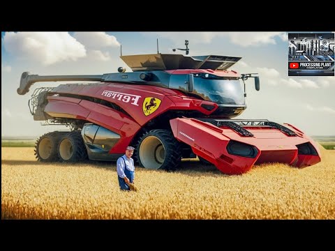 AGRICULTURAL MACHINERY - Giants of the field in action