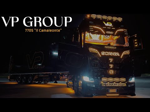Scania 770S V8 Power 2025 VP Group "Il Camaleonte" Interior Luxury