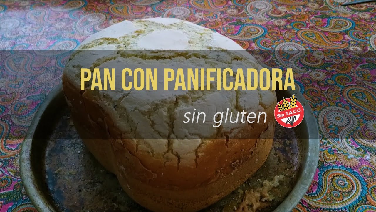 Pan sin gluten en PANIFICADORA (horno de pan ATMA) para celíacos, sin que se hunda en el centro!