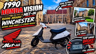 Miniaturka - My Temp Gauge BROKE Mid Break-In Ride! 😬 | 1990 Honda Vision 75cc