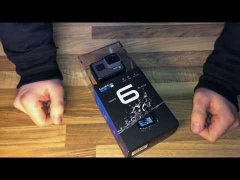 GoPro HERO6 Black Camera (4K Action Cam) unboxing and instructions