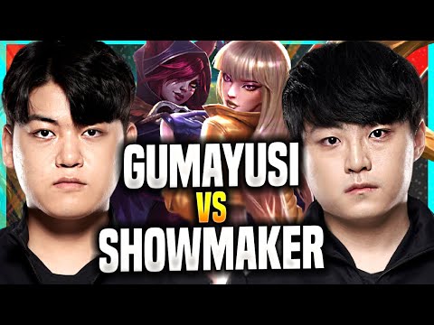 DK SHOWMAKER VS T1 GUMAYUSI! - DK ShowMaker Plays Kai'Sa ADC vs T1 Gumayusi Xayah! | Season 11