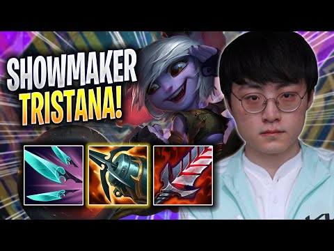 SHOWMAKER PERFECT GAME WITH TRISTANA! - DK ShowMaker Plays Tristana MID vs Annie! | Season 2023