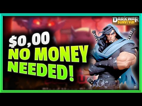 Can you play Dark War Survival without spending money?