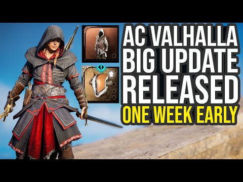 Assassin's Creed Valhalla Update Out Now - Free Missions, New Armor Sets & More (AC Valhalla Update)