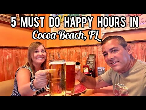 5 Cocoa Beach Happy Hours that we LOVE!