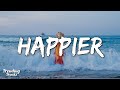 Olivia Rodrigo - happier (Clean - Lyrics)
